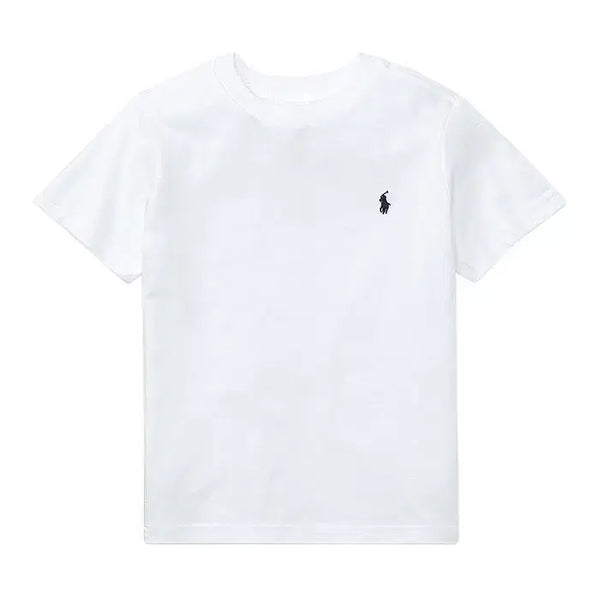 [BUNJANG] Polo Unisex Round Neck Short-Sleeved T-Shirt / (새상품) 폴로 남여공용 라운드 반팔티