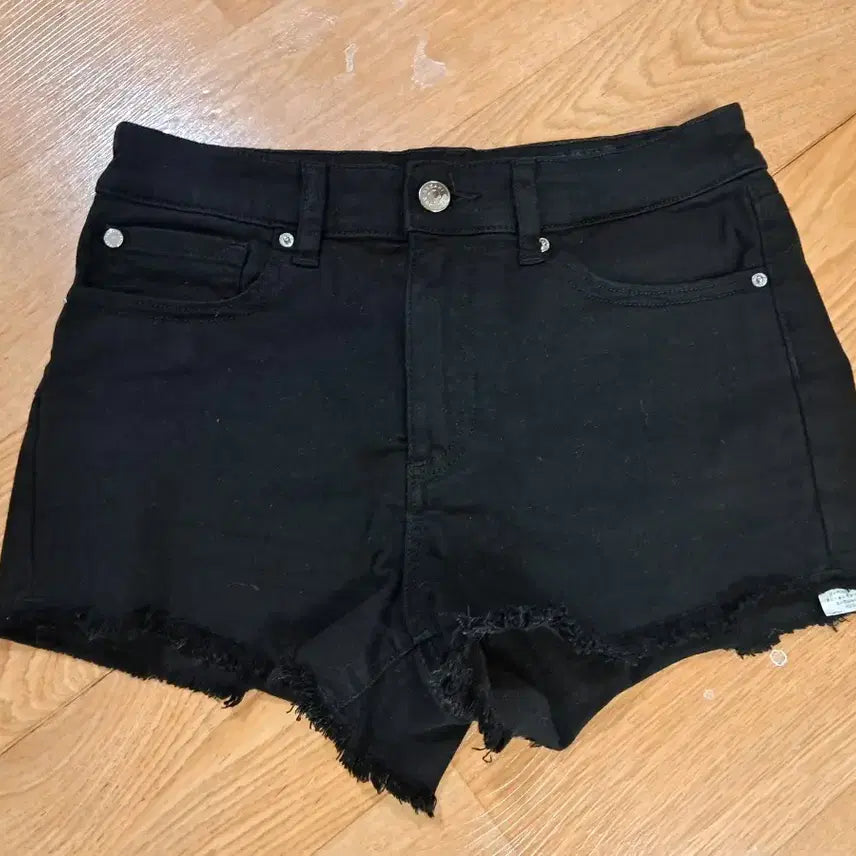 [BUNJANG] Armani Exchange Women's Black Hot Pants / <명품> 알마니 핫 팬츠 반바지 (여성 26사이즈)