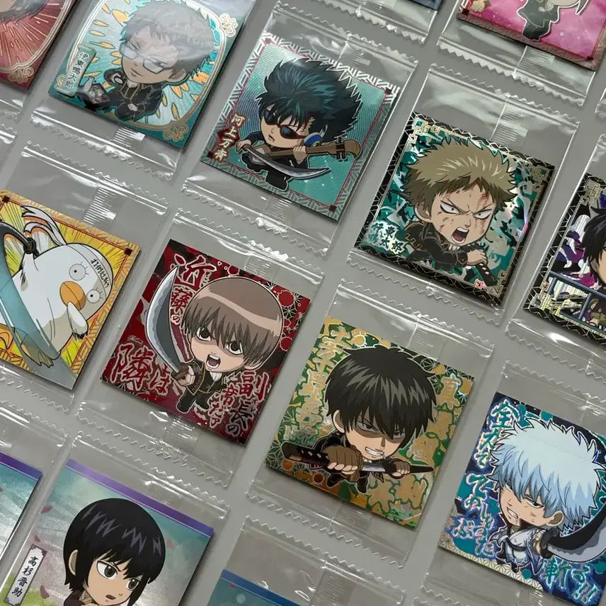 [BUNJANG] Gintama Wafer Seal Vol. 2 Sticker Bundle Set (20 Types) / 은혼 웨하스씰 2탄 스티커 20종 일괄