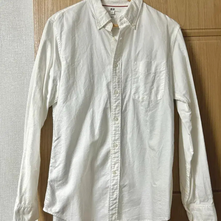 [BUNJANG] Uniqlo White Shirt L / 유니클로 화이트 셔츠 L