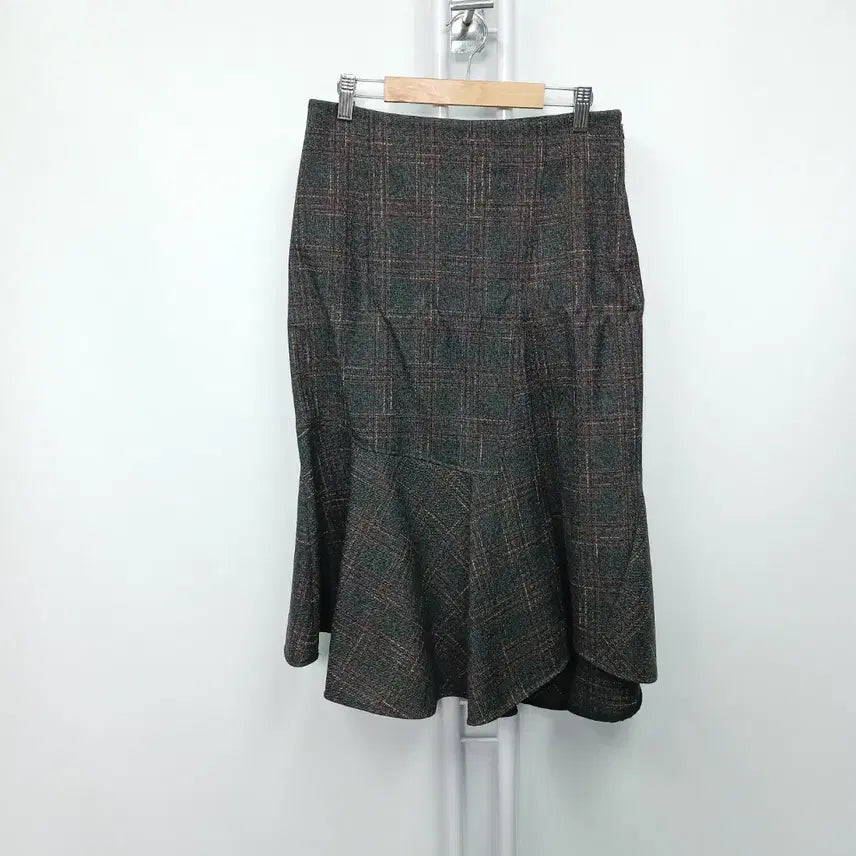 [BUNJANG] System Wool Asymmetrical Skirt Size 26 / 시스템 한섬 울 언발란스 스커트 26