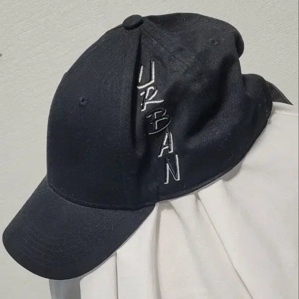 [BUNJANG] Urban Swagger Black Cotton Baseball Cap / 어반 스웨거 블랙 볼캡