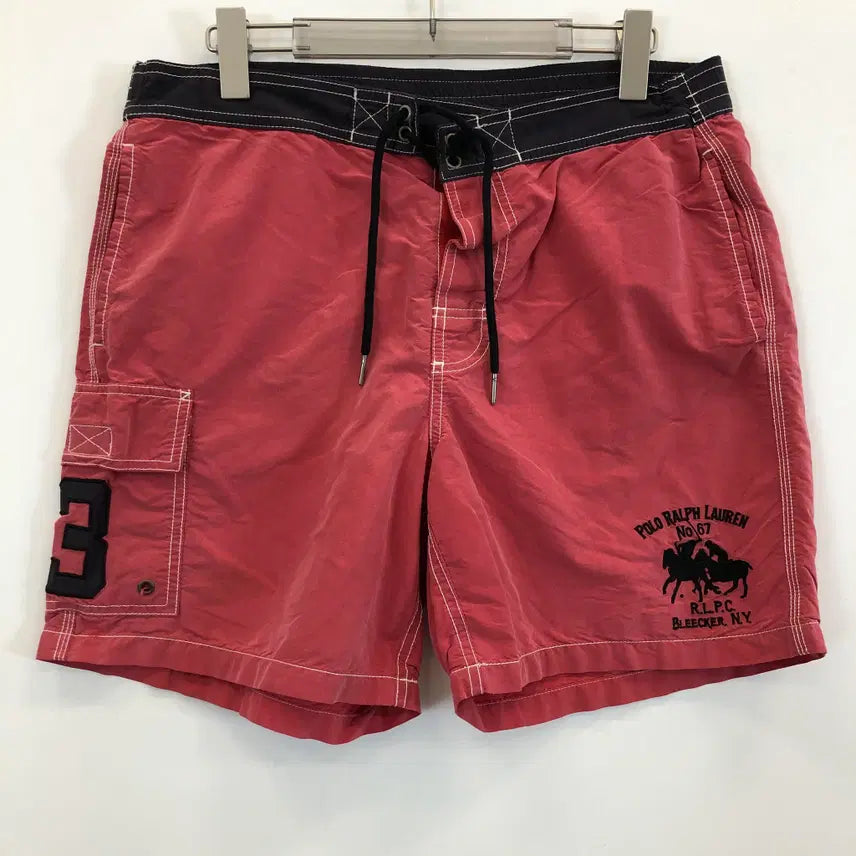 [BUNJANG] Polo Ralph Lauren Big Pony Woven Swim Shorts L / 폴로 랄프로렌 빅포니 스윔쇼츠 L 30