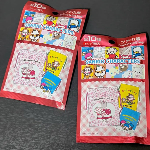 [BUNJANG] Sanrio Random Pouch / 산리오 랜덤 복조리 파우치 쿠리링 우사하나 슈가바니즈 조이개 파우치