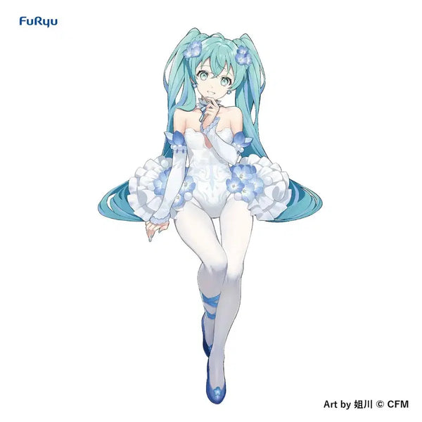 [BUNJANG] Hatsune Miku FuRyu Noodle Stopper Flower Fairy -Nemophila- Figure / 하츠네 미쿠 후류 누들스토퍼 플라워 페어리 -네모필라- 보컬로이드 피규어