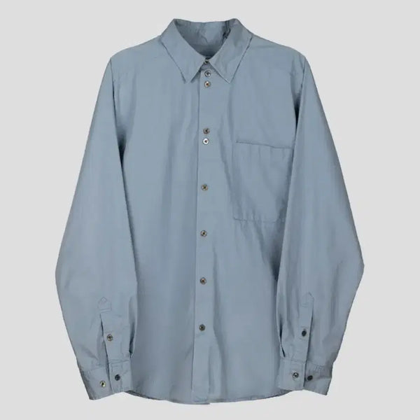 [BUNJANG] Legging Tools Diagonal Seam Shirt - Cloudy Blue / [래깅툴즈] Diagonal Seam Shirt __cloudy blue