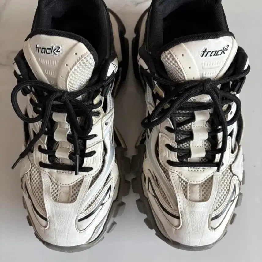 [BUNJANG] Balenciaga Track.2 Sneakers White/Black EU41 / [특가]발렌시아가 트랙2 화이트/블랙 EU41