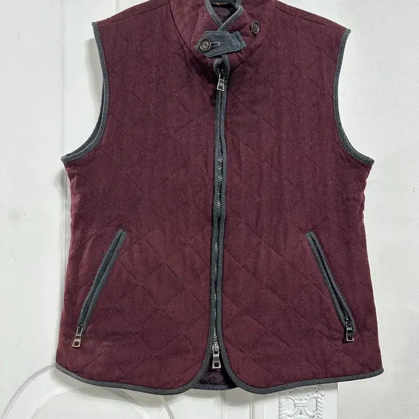 [BUNJANG] WATERVILLE Flannel Quilting Vest / 워터빌 WATERVILLE 플란넬 퀄팅 베스트