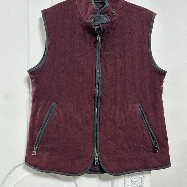 [BUNJANG] WATERVILLE Flannel Quilting Vest / 워터빌 WATERVILLE 플란넬 퀄팅 베스트