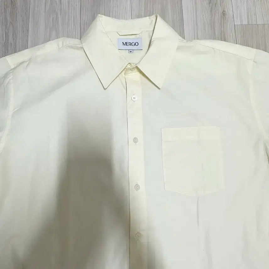 [BUNJANG] MERGO Yellow Shirt / MERGO 옐로우 셔츠