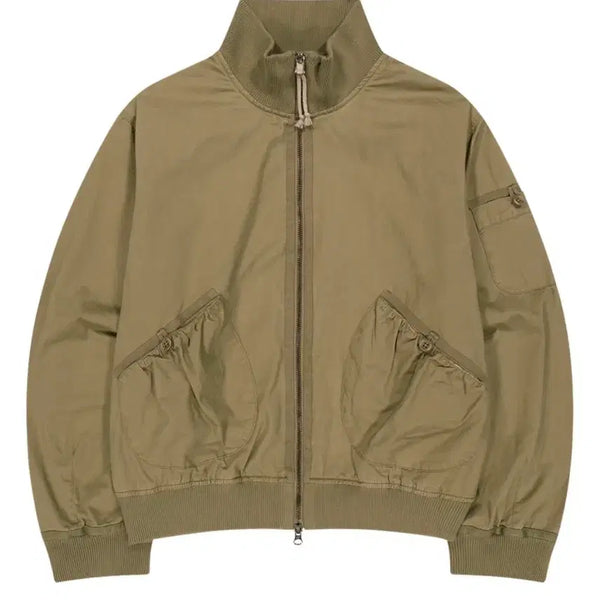 [BUNJANG] Coyseio Dusty Cotton Bomber Jacket Beige Size 1 / 코이세이오 coyseio 더스티 코튼 봄버 자켓 베이지 1사이즈