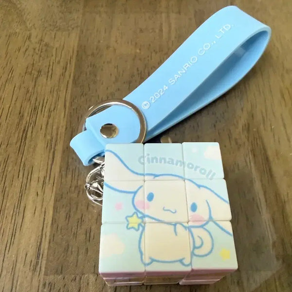 [BUNJANG] Sanrio Cinnamoroll Cube Keychain / 산리오 시나모롤 큐브 키링