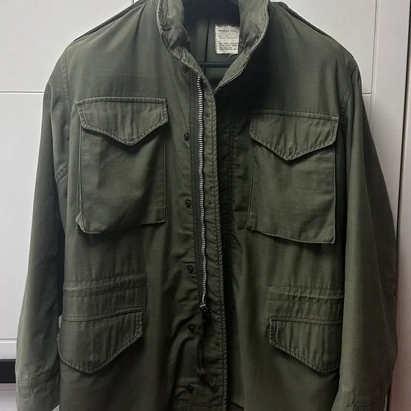 [BUNJANG] Alpha Industries 2nd Gen Field Jacket / 67s 알파인더스트리사  군납 오리지날 2세대 콘마지퍼 필드자켓 R-S