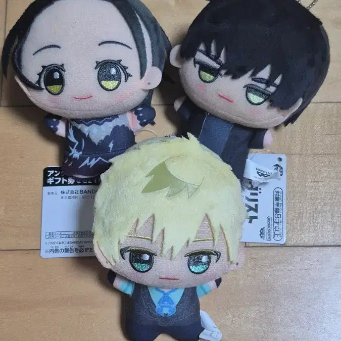 [BUNJANG] Medalist Kamizaki Hikaru Yodaka Jun Sonedori Rio Nui Chibigurumi Bundle Set / 메달리스트 카미사키 히카루 요다카 쥰 소니도리 리오우 누이 치비구루미