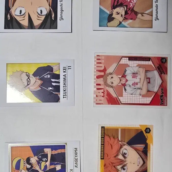 [BUNJANG] Haikyuu!! Character Card Set / 하이큐!! 캐릭터 카드 세트