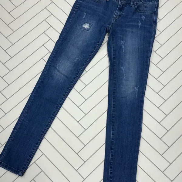 [BUNJANG] Tommy Hilfiger Women's Size 25 Distressed Denim Skinny Jeans / 타미힐피거 여자25 데님 스키니 청바지