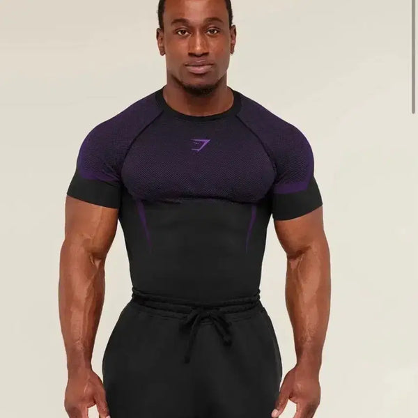 [BUNJANG] Gymshark Onyx Purple Leggings (Size L) / (새상품)짐샤크 오닉스 퍼플 L