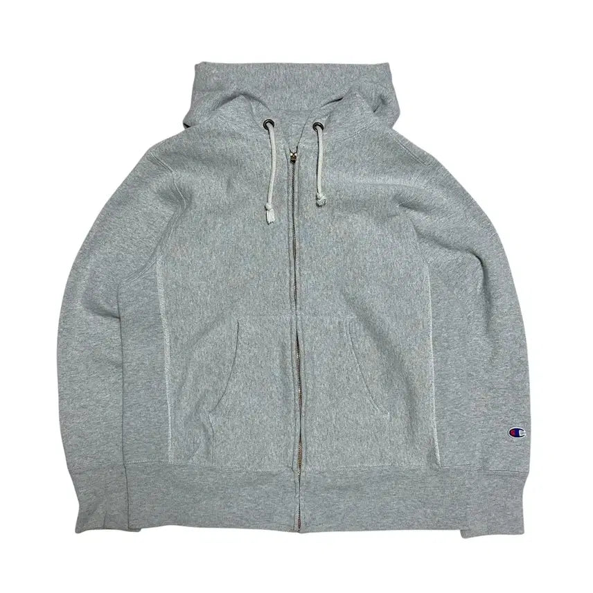 [BUNJANG] Champion Reverse Weave Blue Tag Fleece Hoodie Zip-Up (L) / [L] 챔피온 리버스위브 블루택 기모 후드집업
