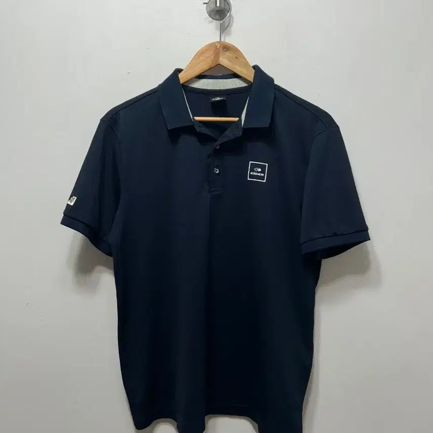 [BUNJANG] Eider Navy Short Sleeve Polo T-Shirt Size L / 아이더 네이비 반팔 폴로 티셔츠 100사이즈 L
