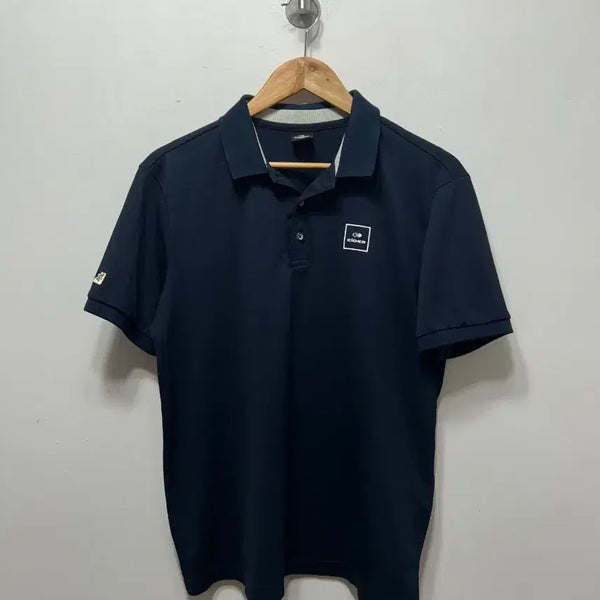 [BUNJANG] Eider Navy Short Sleeve Polo T-Shirt Size L / 아이더 네이비 반팔 폴로 티셔츠 100사이즈 L