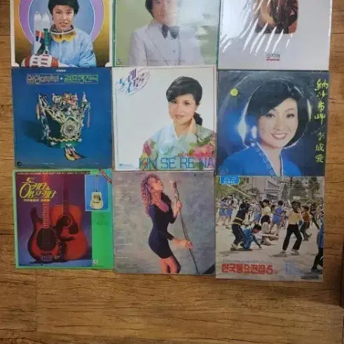 [BUNJANG] 9 LPs Including Kim Yeon-ja / 김연자포함9장
