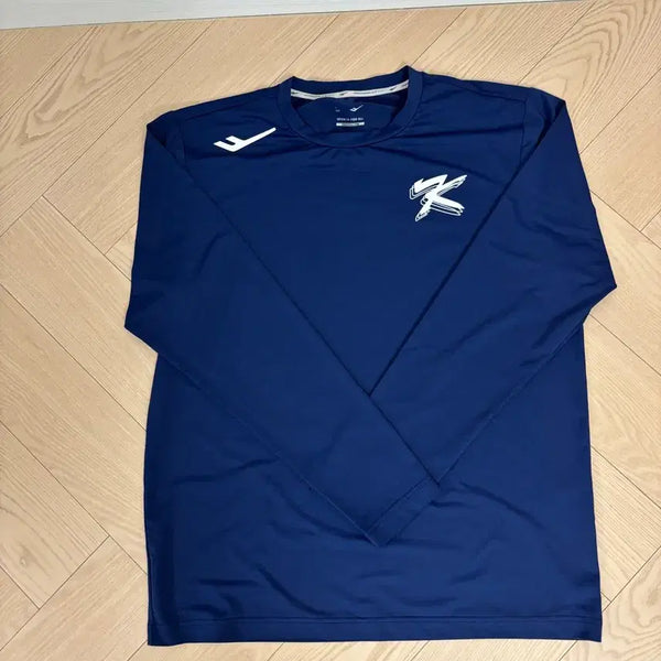 [BUNJANG] Pro-Specs Baseball National Team Long Sleeve T-Shirt Navy / 프로스펙스 야구 국가대표팀 긴팔티