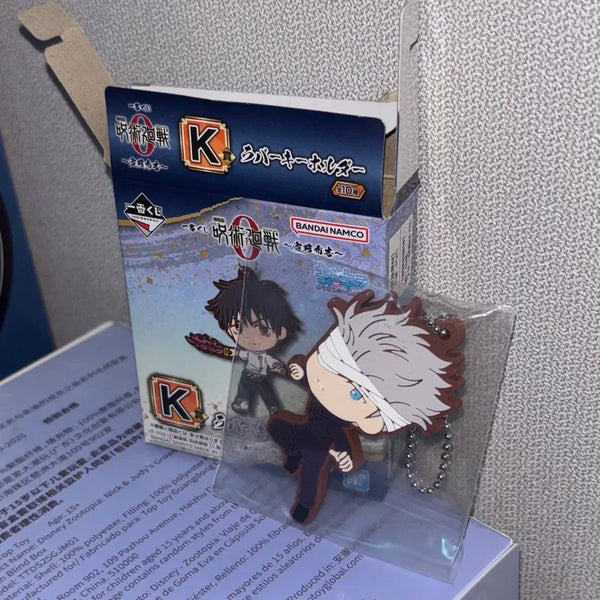 [BUNJANG] Jujutsu Kaisen Ichiban Kuji Prize K Gojo Satoru Keychain Rubber Strap / 주술회전 제일복권 K상 고죠 사토루 키홀더 키링 러버스트랩