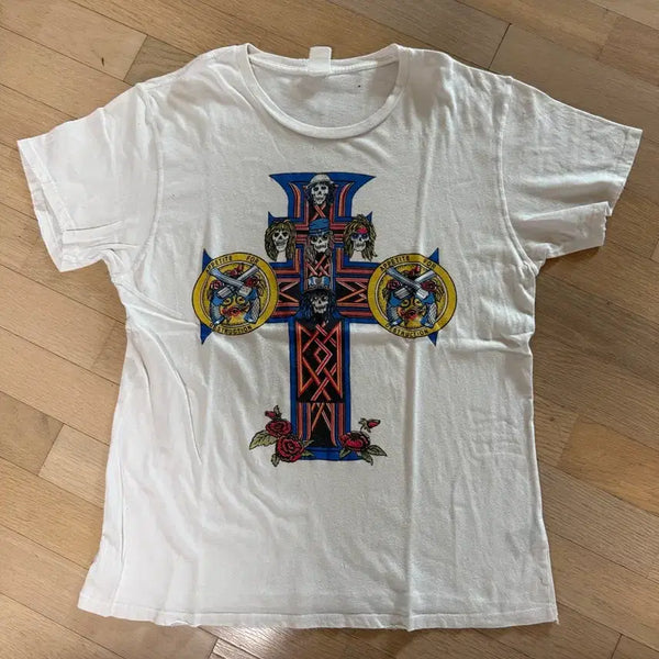 [BUNJANG] Madeone Guns N' Roses T-Shirt L / 메이드원 건즈앤로지스 티 L
