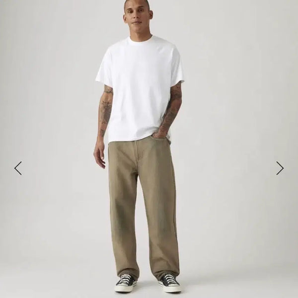 [BUNJANG] Levi's 565 Loose Fit Jeans / (새상품/34*32)리바이스 565 루즈핏 샌드 브라운 NXBD
