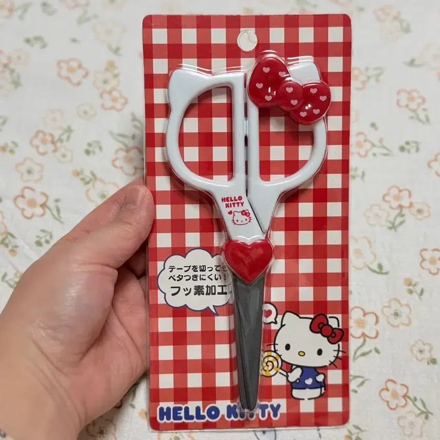 [BUNJANG] Sanrio Hello Kitty Fluorine Coated Scissors / [문구] 헬로키티 불소가위 / 정품