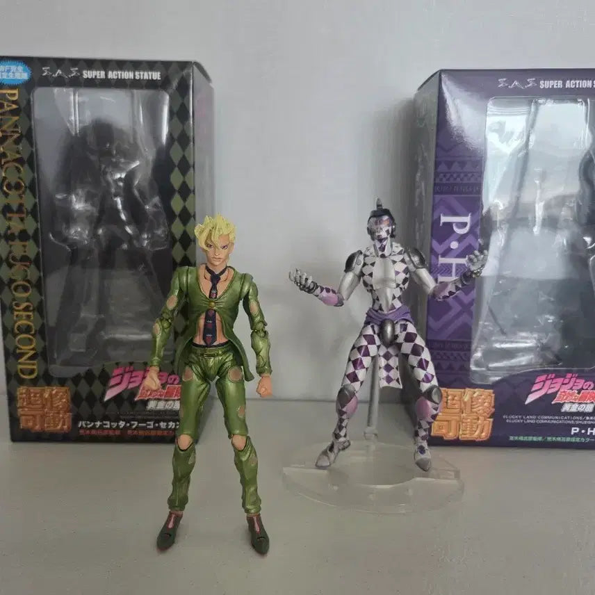 [BUNJANG] Medicos Fugo & Purple Haze Figure Bundle Set / 푸고(한정판)&퍼플 헤이즈 초상가동 택포34