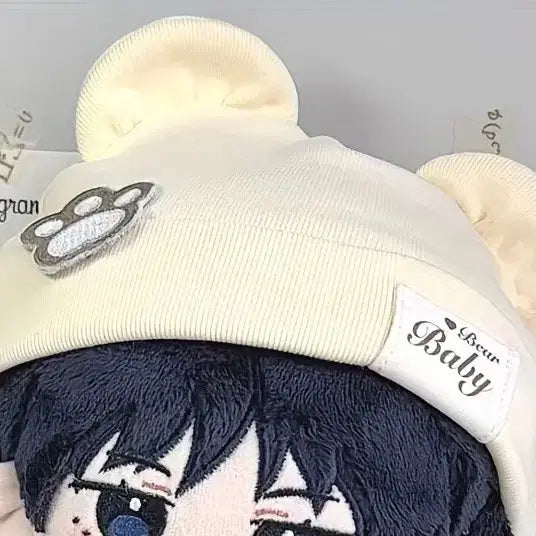 [BUNJANG] Corduroy Bear Ear Beanie Hat Plushie Accessory / 코듀로이 소재 20깅 니트 곰돌이 귀 모자 인형옷 누이 비니 소품