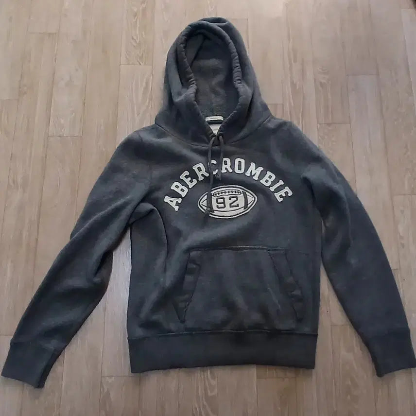 [BUNJANG] Abercrombie & Fitch Grey Vintage Muscle Fit Hoodie S / 아베크롬비 그레이 후드티 빈티지 머슬핏 S