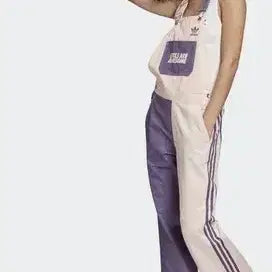 [BUNJANG] Adidas Two-Tone Overalls Pants XS / 아디다스 멜빵바지 오버롤 팬츠 XS