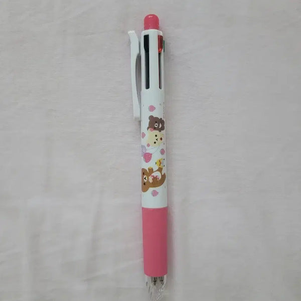 [BUNJANG] Rilakkuma Sarasa 4 Color + Mechanical Pencil Multi Pen (Vintage) / 고전 이치고 리락쿠마 사라사 4색 + 샤프 멀티볼펜