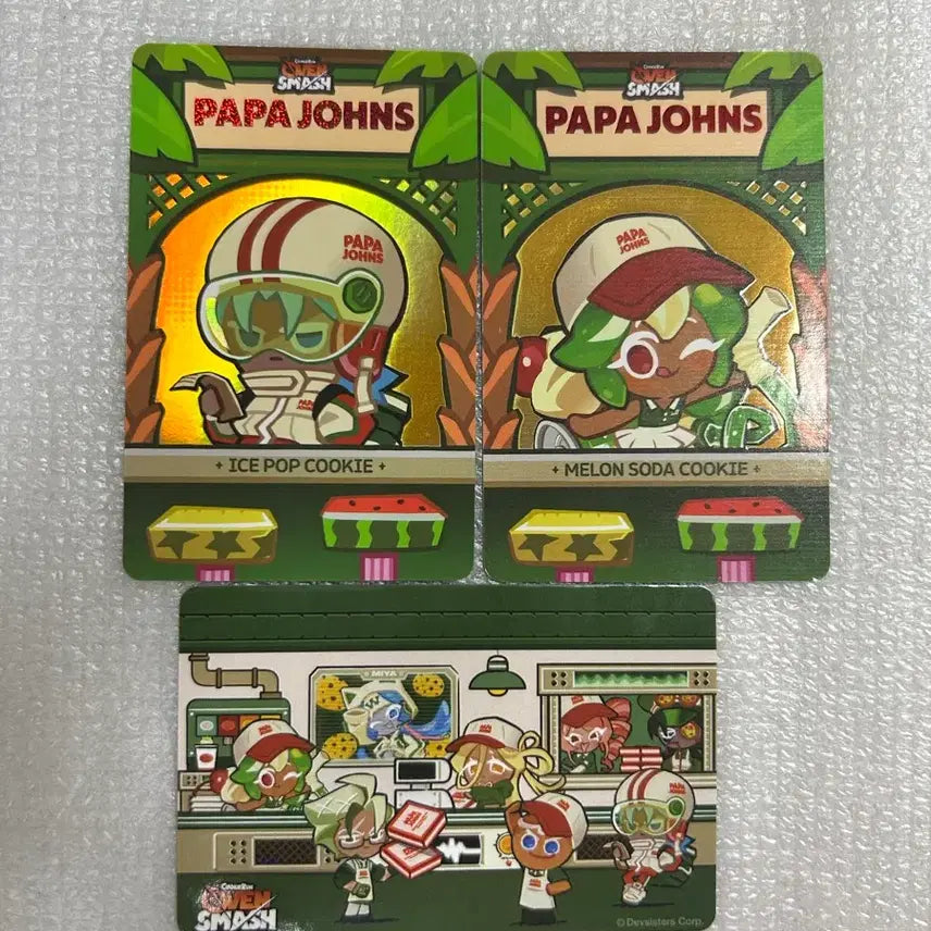 [BUNJANG] Papa John's x Cookie Run Fruity Bomber Photocard / 파파존스X쿠키런 포토카드 후르츠봄버