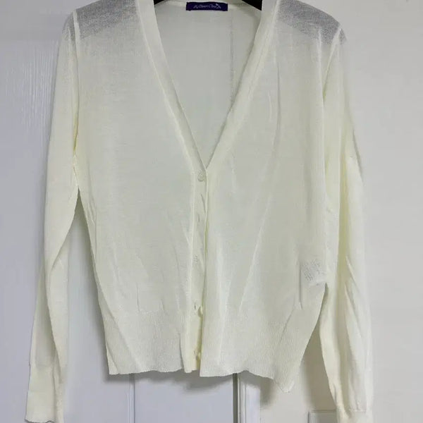 [BUNJANG] Olivier's Closet Ivory Knit Cardigan / Olivier's Closet 아이보리 니트 가디건 FREE