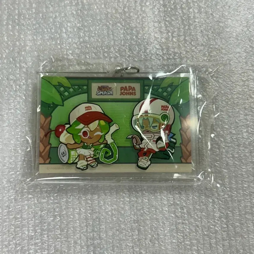 [BUNJANG] Papa John's x Cookie Run Fruit Bomber Keyring / 파파존스X쿠키런 키링 후르츠 봄버