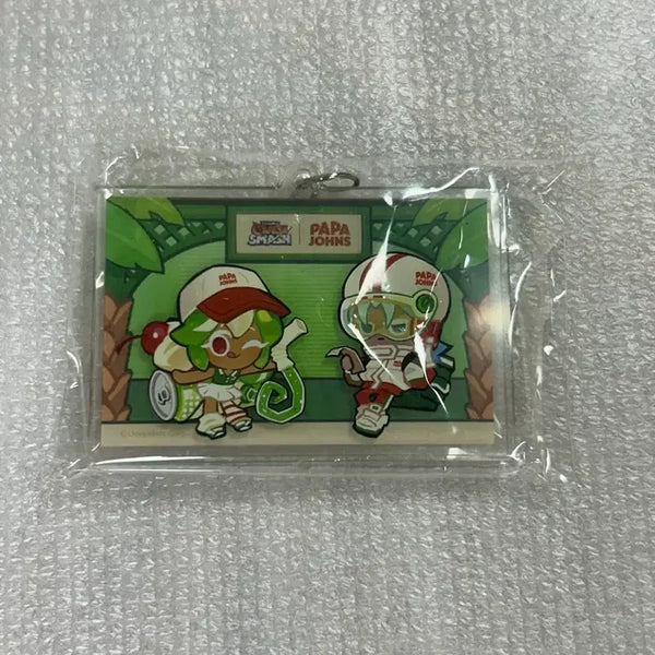[BUNJANG] Papa John's x Cookie Run Fruit Bomber Keyring / 파파존스X쿠키런 키링 후르츠 봄버