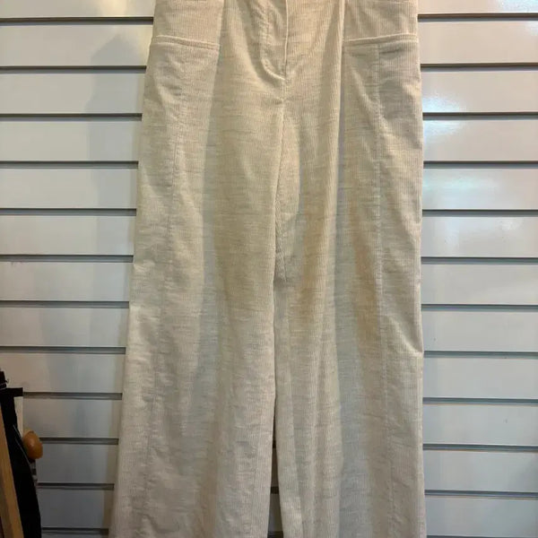 [BUNJANG] LATT Ivory Corduroy Wide Pants / LATT 아이보리 코듀로이 와이드 팬츠
