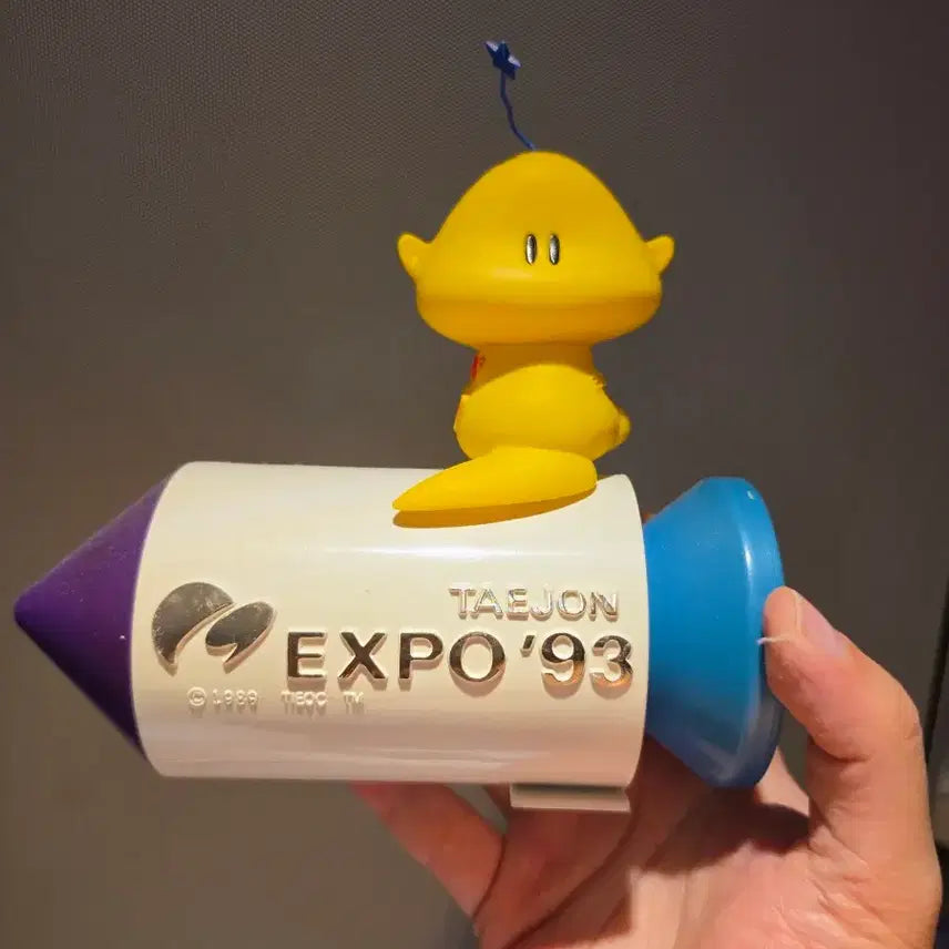 [BUNJANG] Daejeon Expo Dream-dol Spaceship Piggy Bank Vintage / 대전 엑스포 꿈돌이 우주선 저금통 빈티지