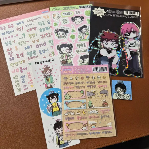 [BUNJANG] IOS STUDIO Sticker Bundle / 아이오스튜디오 스티커 일괄
