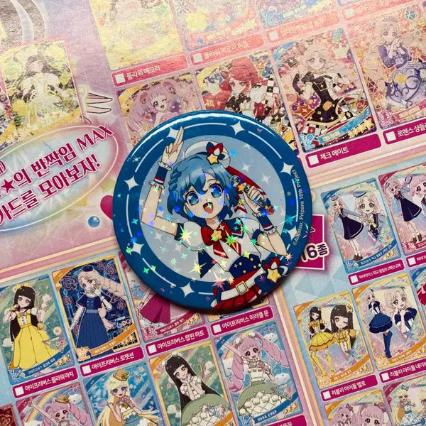 [BUNJANG] Pripara Dorothy Katsupara Starpara Can Badge / 프리파라 도로시 카츠파라 스타파라 캔뱃지