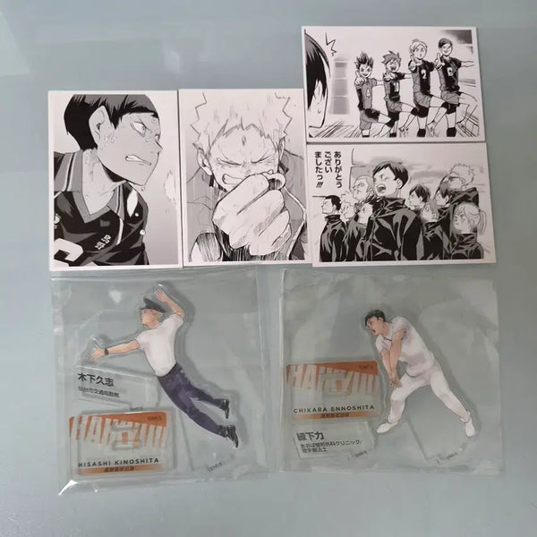 [BUNJANG] Haikyuu!! 10th Anniversary Chronicle Acrylic Standees (Kinosita Hisashi, Narita Kazuhito) / 하이큐 10주년 크로니클 아크릴