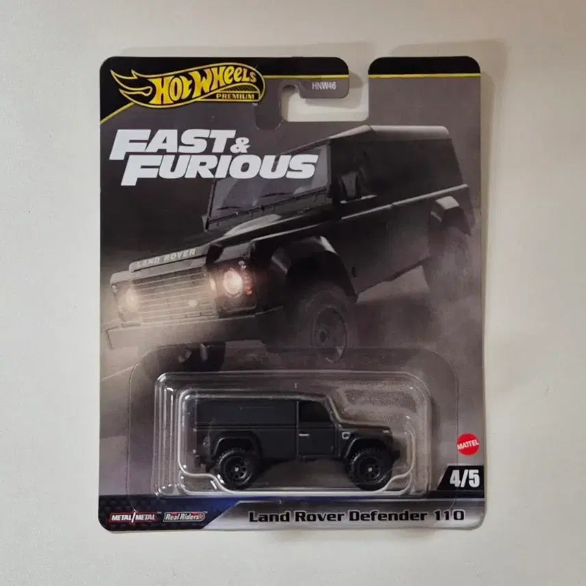 [BUNJANG] Hot Wheels Premium Fast & Furious Land Rover Defender 110 / 핫휠 프리미엄 분노의 질주 랜드로버 디펜더 110