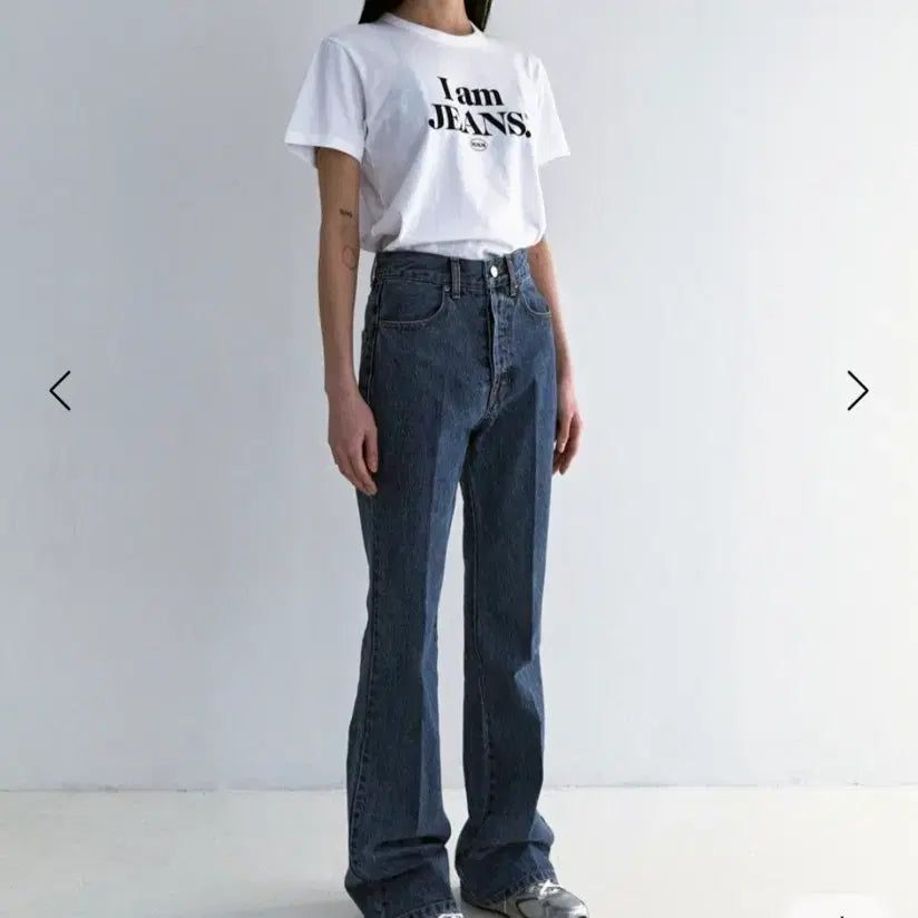 [BUNJANG] MMM Signature Flare Denim Jeans XS / 새)mmm시그니처 플레어 데님 xs