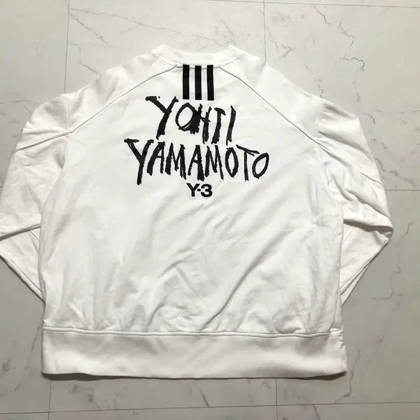 [BUNJANG] Adidas Y-3 19SS Back Logo Oversized Sweatshirt / (거의 새것)아디다스 Y-3 19SS 백로고 오버핏 맨투맨 100-105