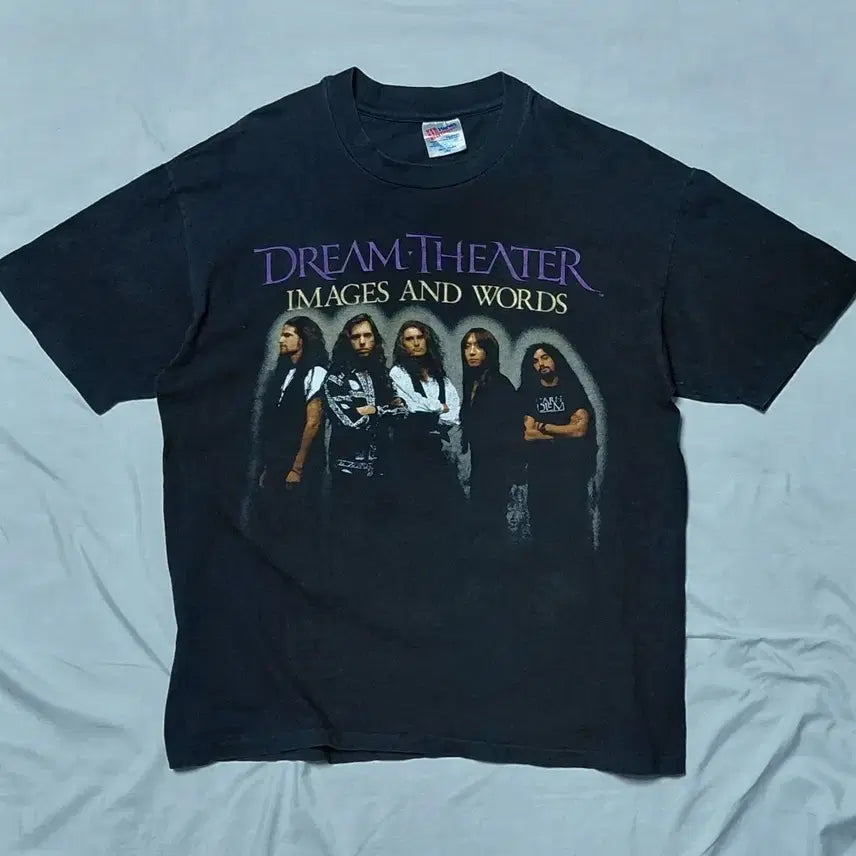 [BUNJANG] Dream Theater Images and Words Vintage T-shirt / [싱글스티치] 90s 드림 시어터 Images and Words 빈티지티