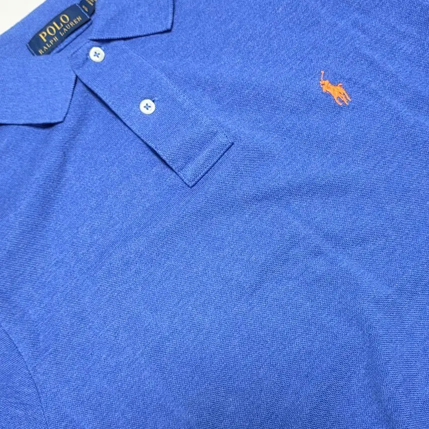 [BUNJANG] Polo Custom Slim Fit Short Sleeve Polo Shirt (Men's S / Women's 66 / Loose Fit 55) / 폴로 커스텀 슬림핏 반팔 카라티 S 남성 55 여성66 루즈핏55