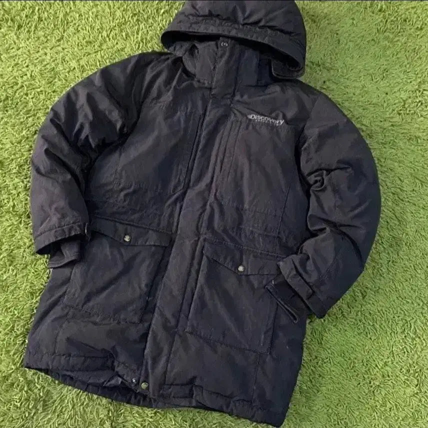 [BUNJANG] Discovery Down Puffer Jacket / 디스커버리 오리털 덕다운 패딩 100/L